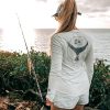 Women's Aquatek Tails Up Fishing Shirt, Long Sleeve, UPF 50+ Protection, Ultra Soft Feel