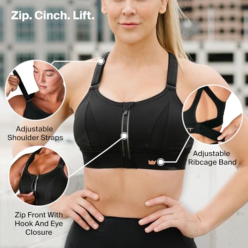 51hpTVDFrzL.jpg Ultimate Sports Bra for Women, High Impact Sports Bra