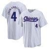 Custom Mens/Women/Youth Chicago Baseball Stitched T-Shirt for Sports Fan