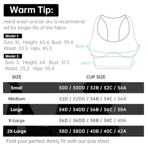 Racerback Sports Bras for Women Medium Support Padded Bra Seamless Women's Sports Wireless Bra