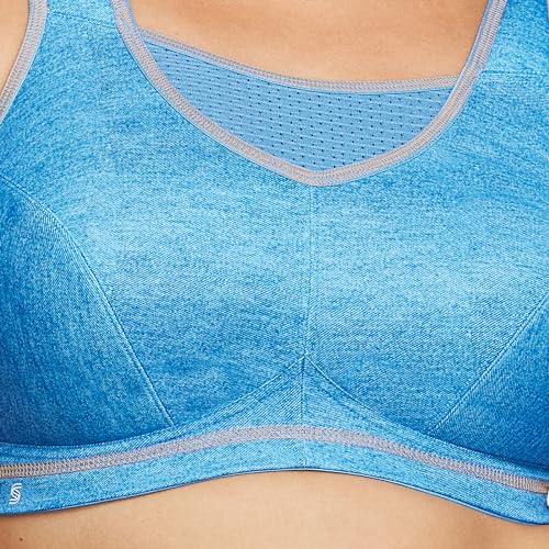 Women's Plus Size No-Bounce Camisole Sports Bra Wirefree 1067