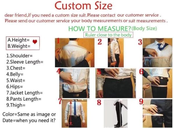 Men's Suit Slim Fit 2 Piece Prom Suits Two Button Jacket Pants Tuxedo Formal Wedding Dinner Business